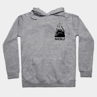 Minimalist Jaws Print Hoodie